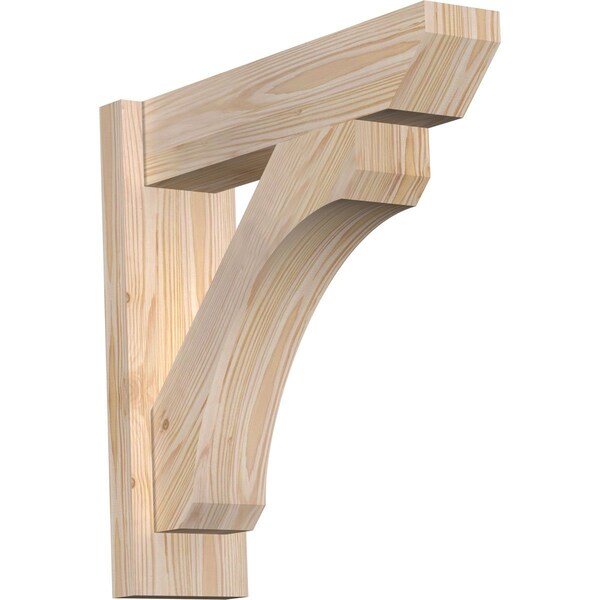 Ekena Millwork Legacy Slat Smooth Outlooker, Douglas Fir, 5 1/2"W x 20"D x 20"H OUT06X20X20LEC06SDF - main